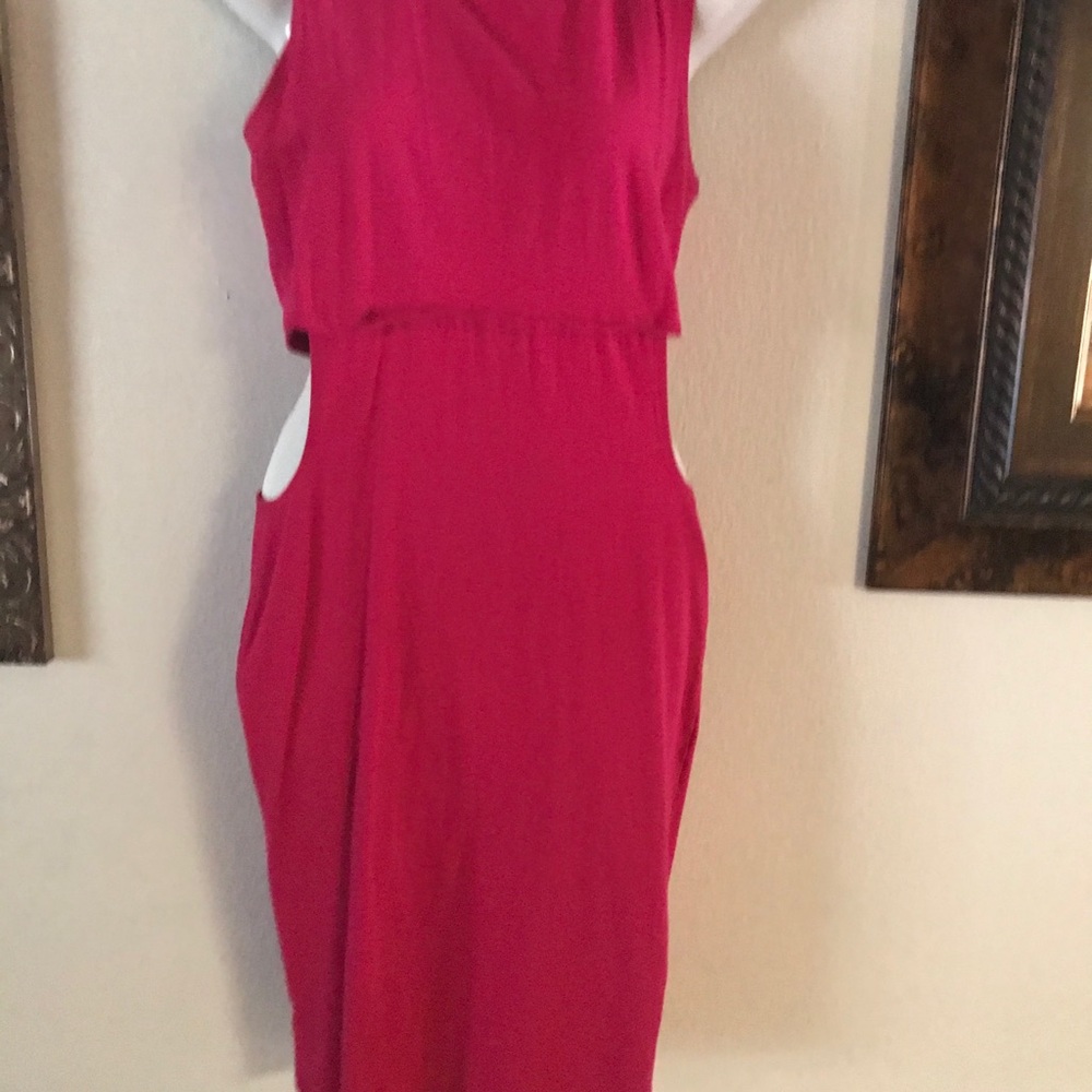 Pink sexy dress